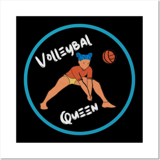 Volleyball Queen Posters and Art